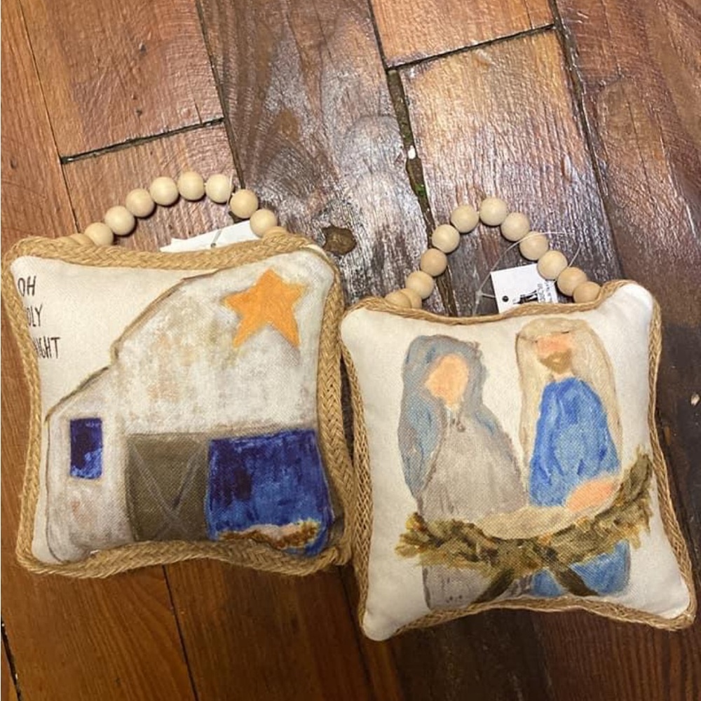 Christmas hanging pillow